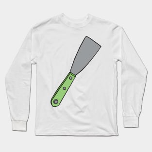 Printmaking Palette Knife Long Sleeve T-Shirt